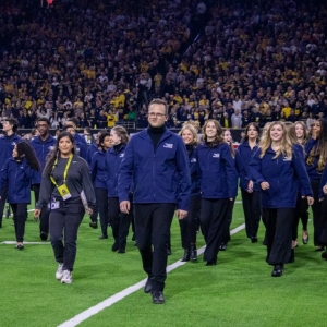 TUTS Musical Theatre Academy Ensemble Performs At The College Football Playoff Nation