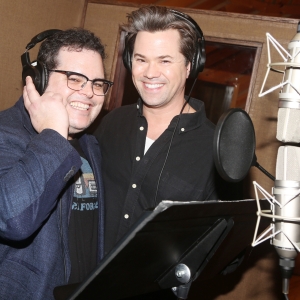 Photos: Andrew Rannells and Josh Gad Record the GUTENBERG! THE MUSICAL! Cast Recordin