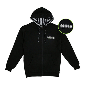 Beetlejuice Its Showtime Striped Hoodie Photo