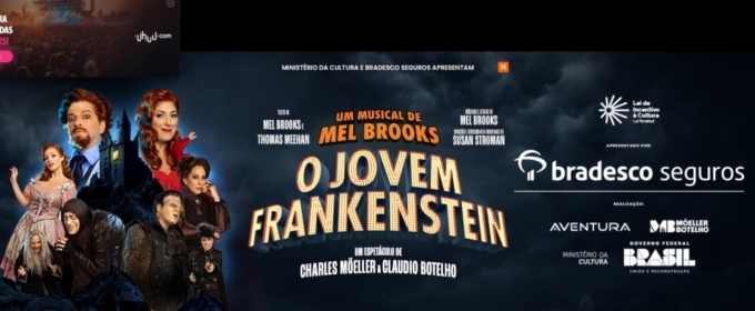 Super Duper: Adapted From Mel Brooks's Cult Movie, Musical O JOVEM FRANKENSTEIN (Young Frankenstein) It's Alive! in Brazil